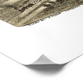 Ladonia, TX Panoramic Map - 1891 Poster (Hoek)