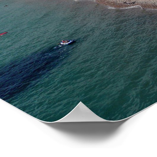 Ladram Bay Jurassic Coast Devon Poster (Hoek)