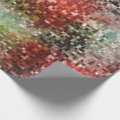 Ladrilho vermel manchado com tinta spray cadeaupapier (Hoek)