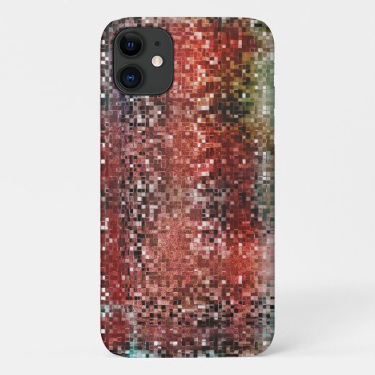 Ladrilho vermel manchado com tinta spray Case-Mate iPhone case (Achterkant)
