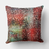 Ladrilho vermel manchado com tinta spray kussen (Achterkant)