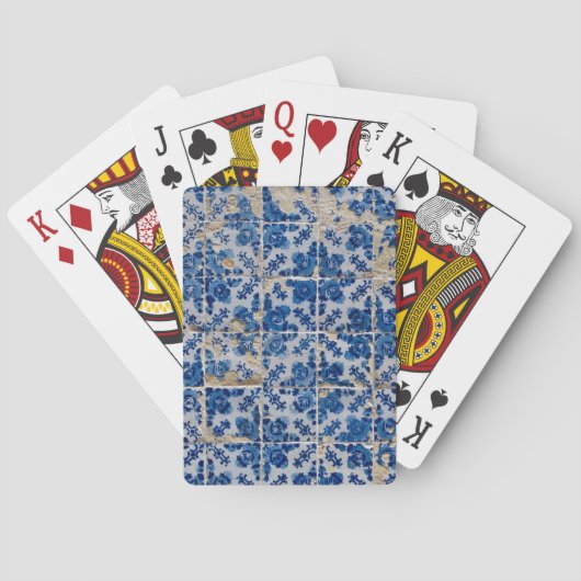Ladrilhos Portugueses Pokerkaarten (Achterkant)