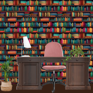 Ladson Royce Bibliotheek Boekenkast Behang