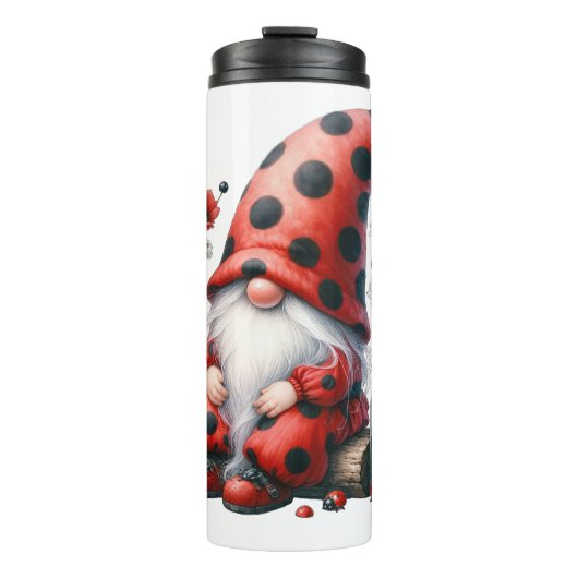 Ladtbug Gnome Thermische Tumbler Thermosbeker (Voorkant)