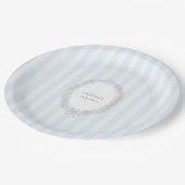 Laduree Franse Caffee Banketbakkerij Bonjour Bebe Papieren Bordje (Gekanteld)