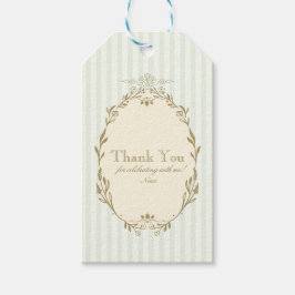 Ladurée Paris Franse Patisserie  Verjaardag Cadeaulabel