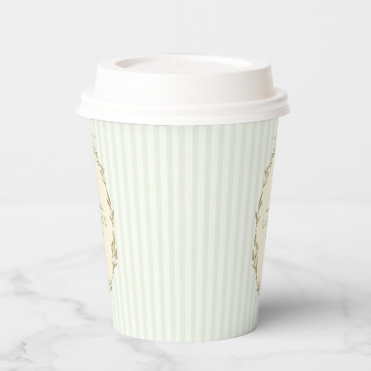 Ladurée Paris Franse Patisserie  Verjaardag Papieren Bekers (Links)