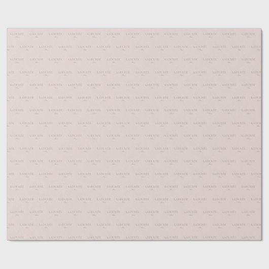 Laduree Pink Cadeaupapier (Vlak)