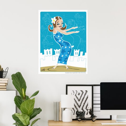 Lady Aberlin's MuuMuu Poster (Thuiskantoor)