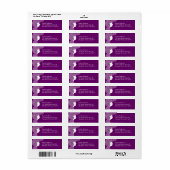 Lady Adreslabel Etiket (Full Sheet)