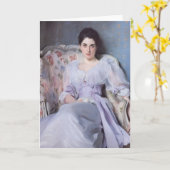 Lady Agnew beeldende kunst Kaart (Gele Bloem)