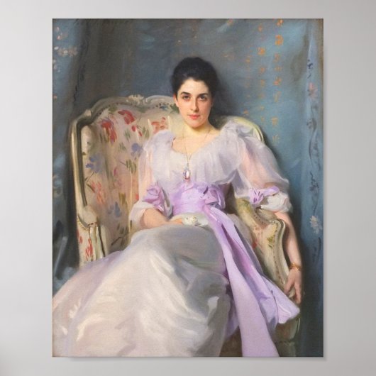 Lady Agnew of Lochnaw Painting John Singer Sargent Poster (Voorkant)