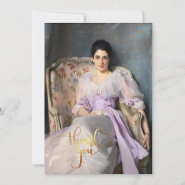 Lady Agnew van Lochnaw 1864  Bedankkaart