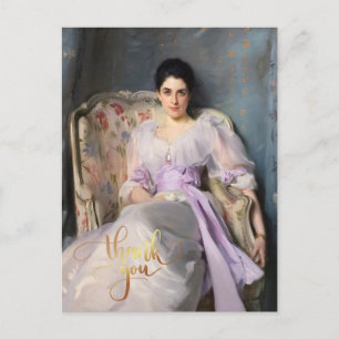 Lady Agnew van Lochnaw 1864 Dank je Briefkaart