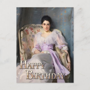 Lady Agnew van Lochnaw 1864 Gefeliciteerd met je v Briefkaart