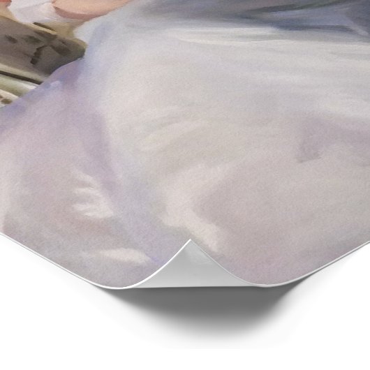 Lady Agnew van Lochnaw, 1892 door John Singer Sarg Poster (Hoek)