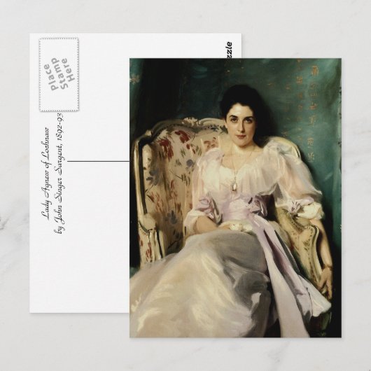 Lady Agnew van Lochnaw Briefkaart (Voorkant / Achterkant)