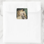 Lady Agnew van Lochnaw Vierkante Sticker (Tas)