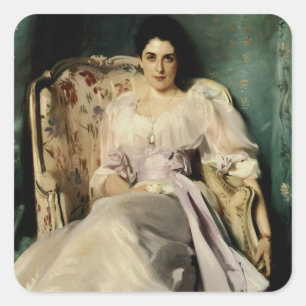 Lady Agnew van Lochnaw Vierkante Sticker
