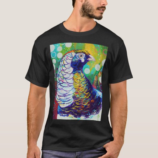 Lady Amherst Pheasant T-shirt (Voorkant)