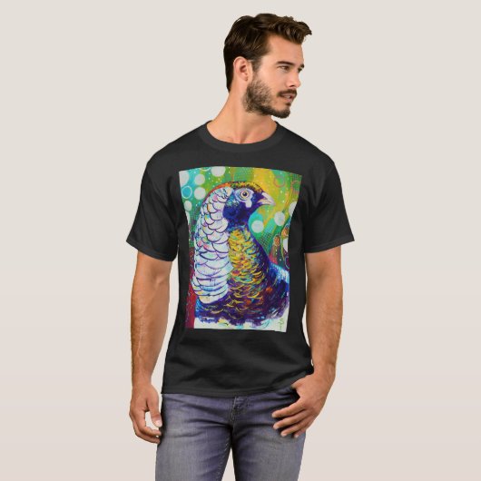 Lady Amherst Pheasant T-shirt (Voorkant volledig)