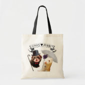 "Lady and Gentleman" ferret Tote Bag (Voorkant)