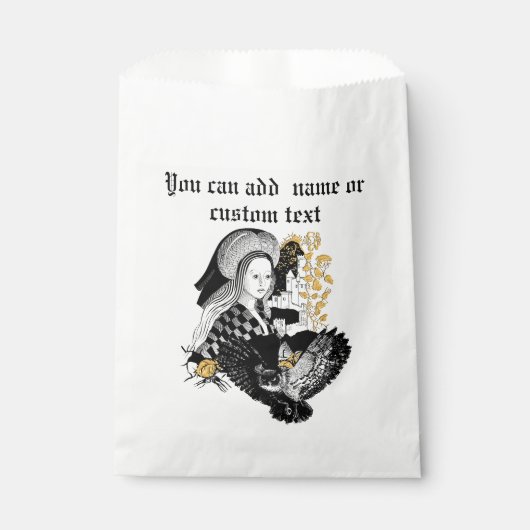 Lady and Night Owl Bedankzakje (Voorkant)