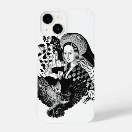 Lady and Night Owl iPhone Hoesje (Achterkant)