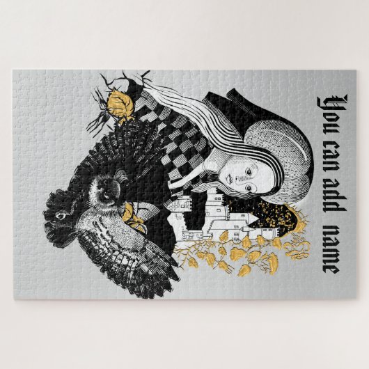 Lady and Night Owl Legpuzzel (Horizontaal)