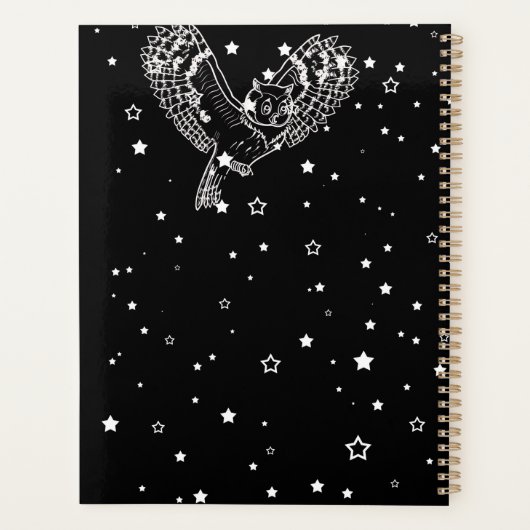 Lady and Night Owl Planner (Achterkant)