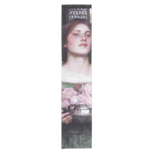 Lady and Roses, John William Waterhouse Korte Tafelloper