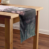 Lady and Roses, John William Waterhouse Korte Tafelloper (Voorbeeld)