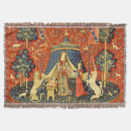Lady and The Unicorn Middeleeuwse Wandtapijtkunst: Deken