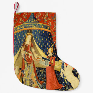 Lady and The Unicorn Middeleeuwse Wandtapijtkunst: Kleine Kerstsok