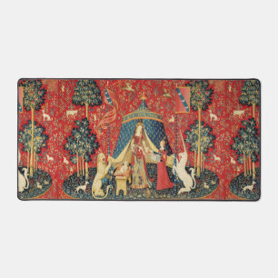 LADY AND UNICORN Lion, Fantasy Flowers, Animals Bureaumat