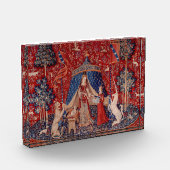 Lady and Unicorn Medieval Tapestry Desire Fotoblokken (Links)