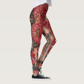 Lady and Unicorn Medieval Tapestry Touch Leggings (Rechts)