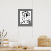 Lady Animation Poster (Keuken)