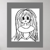 Lady Animation Poster (Voorkant)
