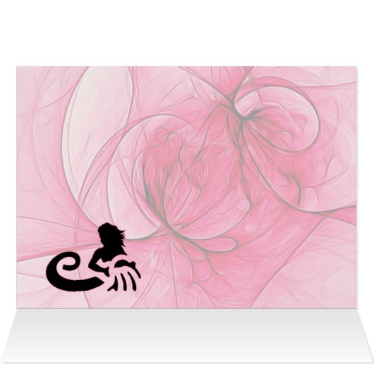 Lady Aquarius Zodiac Blank (Binnen Horizontaal (Boven))
