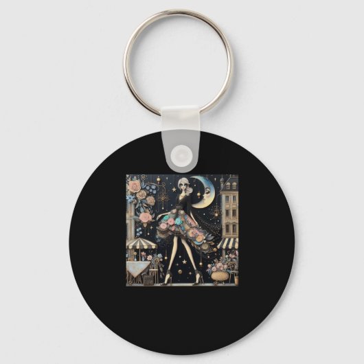 Lady Art # 3 Sticker Sleutelhanger (Voorkant)