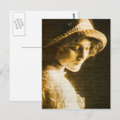 Lady Art Briefkaart (Voorkant / Achterkant)