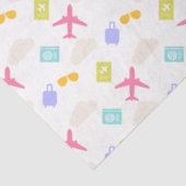 Lady Aviator Tissue Paper Tissuepapier (Detail)