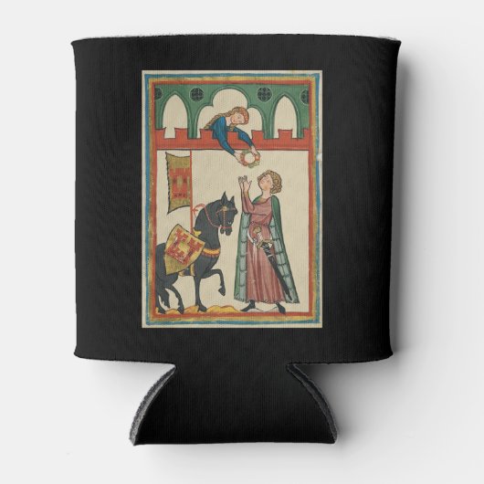 Lady Award ridder A Garland, 14e eeuw Blikjeskoeler (Voorkant)