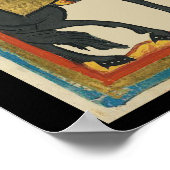 Lady Award ridder A Garland, 14e eeuw Poster (Hoek)