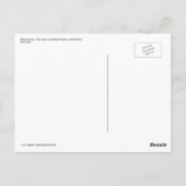 Lady Bag Puncher van de Wereld Vintage Briefkaart (Achterkant)