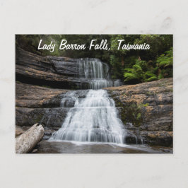 Lady Barron Herfsten Waterfall Tasmania Australië Briefkaart