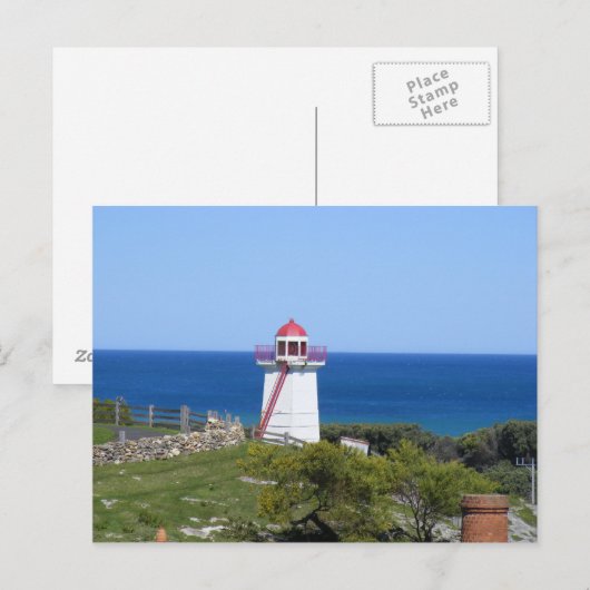 Lady Bay Lighthouse Briefkaart (Voorkant / Achterkant)