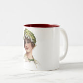  Lady Bead en Lace Bonnet Tweekleurige Koffiemok (Voorkant rechts)