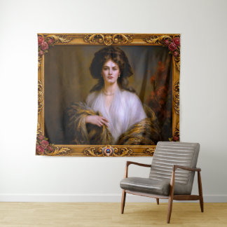 Lady Beatrice Butler door Ellis William Roberts Wandkleed